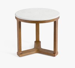 Winslow Marble Bunching End Tables
