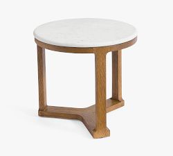 Winslow Marble Bunching End Tables