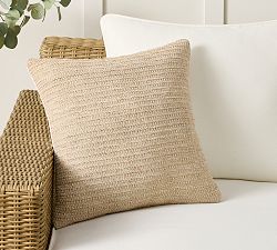 Culver Textured Woven Outdoor Pillow