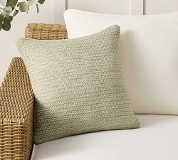 Culver Textured Woven Outdoor Pillow