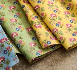 Botanical Bunny Cotton Napkins - Mixed Set of 4