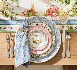 Botanical Bunny Cotton Table Runner