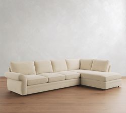 Pearce Roll Arm Deep Seat Return Bumper Sectional (119"&ndash;149")