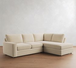 Pearce Square Arm Deep Seat Return Bumper Sectional (115"&ndash;145")