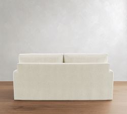 Pearce Square Arm Deep Seat Slipcovered Sofa (66"&ndash;112")