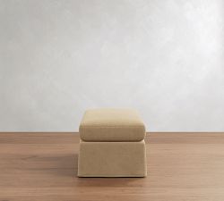 Sierra Slipcovered Ottoman