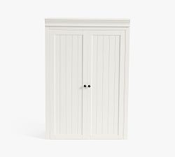 Open Box: Aubrey Modular Home Office Storage Cabinet Hutch (36"W x 53"H) - Dutch White