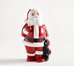 Open Box: Holiday Cookie Jar, Santa Claus