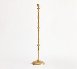 Open Box: Normandie Candle Holders, Large 24"H - Brass