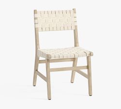 Abbott Acacia Woven Outdoor Dining Chair