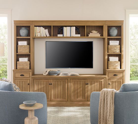 Aubrey 6-Piece Storage Cabinet with Shelf Set (108")