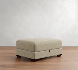 Big Sur Square Arm Sectional Storage Ottoman