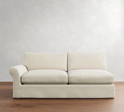 PB Comfort Modern Roll Arm Sectional Component Replacement Slipcovers