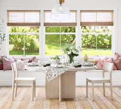 Cayman Round Pedestal Extendable Dining Table (48"-66")