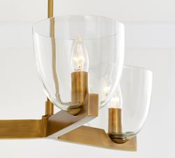 Chamberlin Multi-Light Metal Pendant (22")