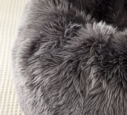 Luxe Faux Fur Bean Bag