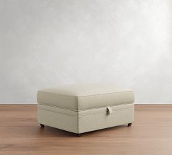 Pearce Square Arm Sectional Storage Ottoman
