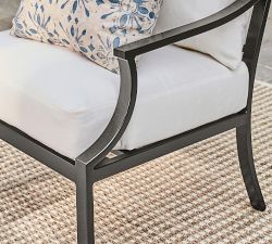 Riviera Metal Outdoor Lounge Chair