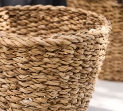 Safi Handwoven Seagrass Outdoor Planters