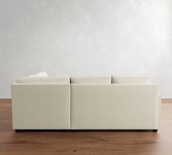 Cameron Modern Square Arm 3-Piece Wedge Sectional (104")