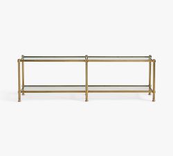Everson Glass Media Console (73")