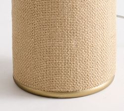 Paige Linen Table Lamp (28")