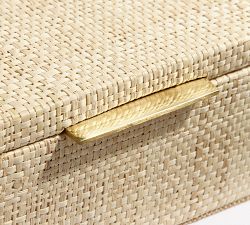 Raffia Jewelry Box