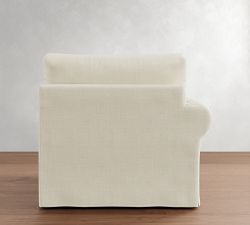 Build Your Own PB Comfort Modern Roll Arm Slipcovered Sectional
