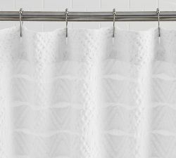 Diamond Matelasse Shower Curtain
