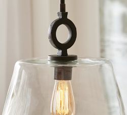 Easton Forged-Iron Pendant (16")