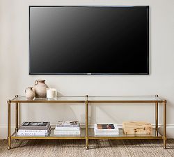 Everson Glass Media Console (73")