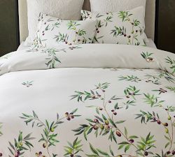 Monique Lhuillier Olive Orchard Duvet Cover