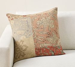 Robin Pieced Patchwork Pillow