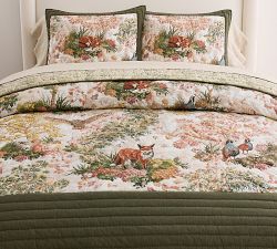 Fantastical Forest Quilted Sham