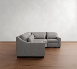 York Slope Arm Deep Seat 3-Piece Wedge Sectional (108")