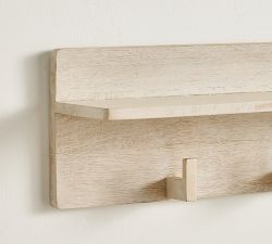 Cayman Row of Hooks With Shelf (36")