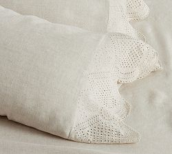 Eyelet Border Pillowcases