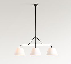 Fallon Forged-Iron Linear Multi Pendant (39")