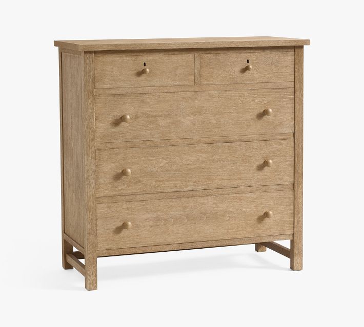 Farmhouse 5-Drawer Tall Wide Dresser, Seadrift, 48" | Pottery Barn Farmhouse 5-Drawer Tall Wide Dresser, Seadrift, 48" | Pottery Barn