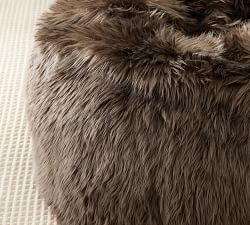 Luxe Faux Fur Bean Bag