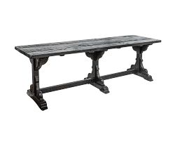 Lyria Reclaimed Pine Wood Dining Table (87")