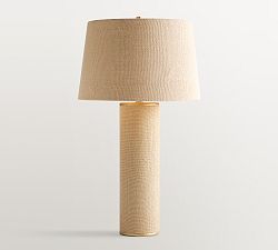 Paige Linen Table Lamp (28")