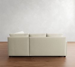 Cameron Modern Square Arm 3-Piece L-Shaped Sectional (99")