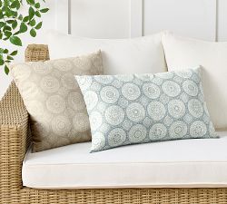 Kravet Medallion Outdoor Pillow