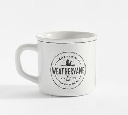Wednesday Decal Weathervane Stoneware Mug