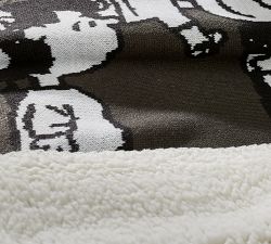 Peanuts™ Love Reversible Jacquard Throw