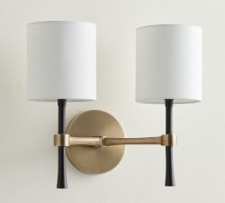 Leland Metal 2-Light Sconce (14'')