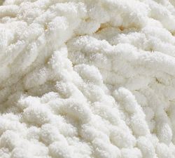 Plush Colossal Handknit Throw