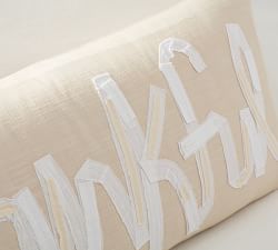 Thankful Lumbar Pillow Cover