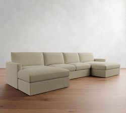 Westwood Slim Arm Double Chaise Sectional (173"&ndash;185")